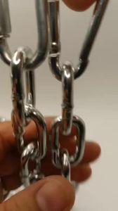 (โซ่หนา5มิล/ยาว3-4เมตร) โซ่หมา โซ่ชุปซิงค์(ขึ้นสนิมยาก) หนาแข็งแรงสำหรับสุนัขขนาดใหญ่มากๆ