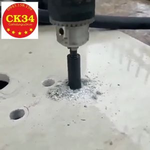 Mũi khoan kínhgạch menđá hoathủy tinh 12mm đa năng chuôi lục giác