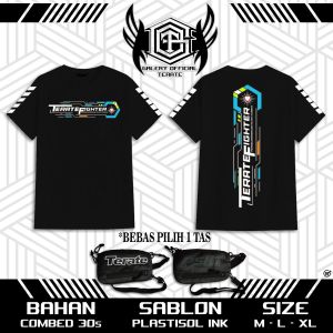 KAOS TERATE BALAP TERBARU//KAOS PSHT BALAP NEW TREND//KAOS HITAM SABLON PLASTISOL//KAOS HITAM COWO CEWE KEREN