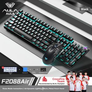 AULA | Triple-Mode Wireless Mechanical Keyboard 108 Key Mouse Set
