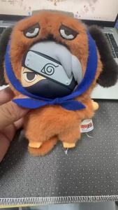 In Stock TOP TOY Naruto EAKI Cute Beast Party Sasuke Vinyl Cute Plush Blind Box Figure Pendant Collection Gift