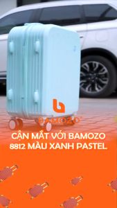 Vali Du Lịch Bamozo 8812 Thời Trang Vali kéo Nhựa ABS Cao Cấp Bảo Hành 5 Năm - Lỗi 1 Đổi 1 Trong 30 Ngày