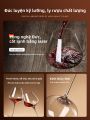 Bộ Cốc Vino Burgundy Sang Trọng Bằng Thủy Tinh Cao Cấp Bộ Cốc Vino Tách Đựng Rượu Vang Để Mở Nắp Cốc Tách Dùng Trong Gia Đình. 