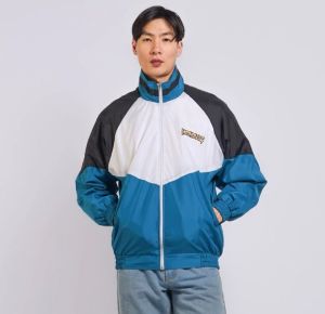 Jaket pria parasut retro terbaru kekinian outdoor casual cowok cewek