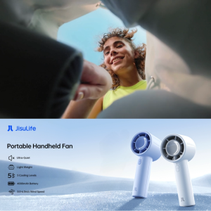 ประกันศูนย์ไทย รุ่นใหม่ JisuLife Life10 Life10S พัดลมมือถือ พัดลมราคาถูก พัดลมพกพา ปรับแรงลม 100 พัดลมแบตอึด พัดลมไม่มีใบพัด ลมแรง