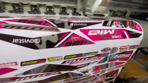 Honda Wave 100 / 100R Decals water-proof stickers