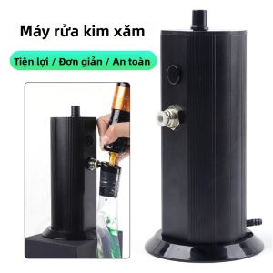 Máy Làm Sạch Kim Xăm Tự Động Với Công Cụ Xả Mực Hút Mạnh Cho Dụng Cụ Xăm Hình Máy Rửa Cảm Ứng Cho Thiết Bị Nghệ Thuật Trên Cơ Thể