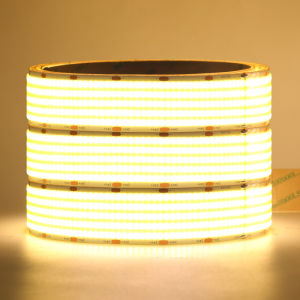 Ultra Bright COB LED Strip 1600LEDs/m High Density 3000K 4000K 6000K Home Decor Lame IP21 Flexible Led Light DC 12V 24V