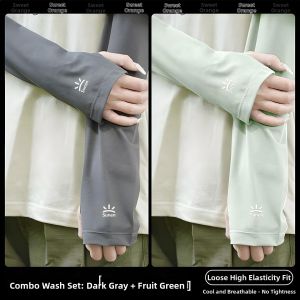 Sun Protection Cooling Sleeves UV Protection Longer Length
