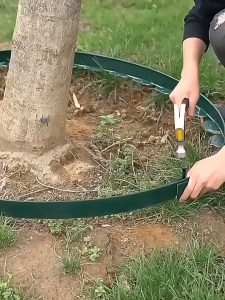 Fixed Garden Barrier Lawn Grass Plastic Edging Border Garden Lawn Greening Belt Garden Fence