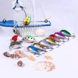 Mini 1.5g Fat Fish Lure Fishing Gear for Sea And Freshwater Hengjia Brand Artificial Bait Minnow Type Fishing Equipment