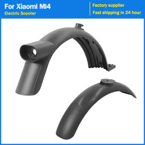 Rear and Front Fender for Xiaomi Mi4 Electric Scooter Type Splash Proof Wheel Water Baffle Mudguard Replacement Accessories