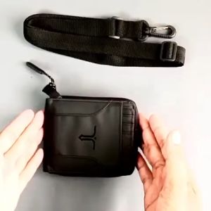 Tas Mini Simple Multifungsi Z3 Dompet Gantung Leher Saku Gantel Pinggang - Tas Pria - Waterproof