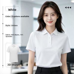 JIANYU | Custom Premium Ice Silk Quick Dry Polo T-shirt