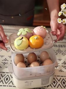 [China Plug Adapter Needed] Bear | Automatic Egg Cooker with Auto Power Off Function