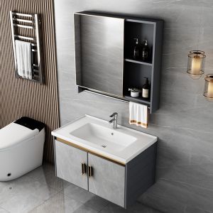Compact Space Bathroom Vanity Set