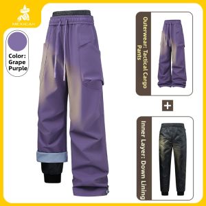 Mexican | Windproof Waterproof Fleece Thermal Snowpants