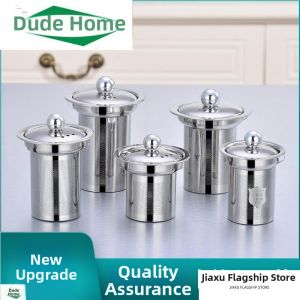 Jiaxun | 304 Stainless Steel With Lid Tea Strainer Glass Teapot Accessory