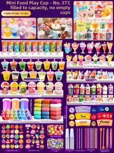 Mini DIY Bubble Tea Kit Intellectual Toy