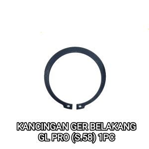 Kancingan Ger Belakang GL Pro (S.58) - Klem Gear Gir Snap ring MEGA PRO Lama / New (harga per 1 pc)