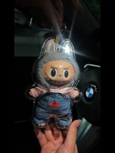 Labubu V1/V2 Transparent Acrylic Protective Shell Thickened Doll Organizer