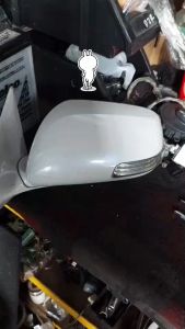Toyota Mark X GSR120 Side Mirror (1pc) Auto Flip LED Light (Colour Random)- Used JAPAN Parts