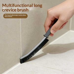 Gap Cleaning Brush 2 Pack Non-slip Grip Cleaner for Kitchen Tile Toilet Door Slot Joints Dead Angles