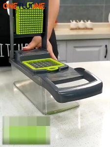 Multifunction Kitchen Knife Blade Chopper Cutter Slicer Peeler Grater / Pemarut Penyagat