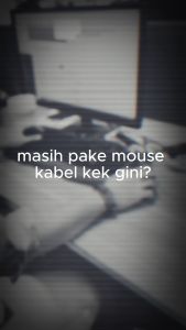 Mouse Wireless ROBOT M206 2.4GHz Optical 1600DPI Garansi 1 Tahun