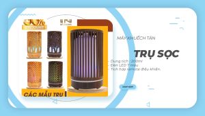 (HCM) Máy Khuếch Tán Tinh Dầu Trụ Lưới Xông Hương Thơm Tạo Độ Ẩm Thơm Phòng Kháng Khuẩn - Rô Organic