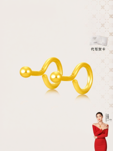 Gold Stud Earrings For Women 24K Round