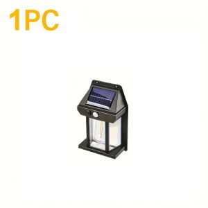 1/2/4Pack Solar-Powered Outdoor Wall Lights with Motion Sensors LED Solar Security Lights for Patios Gardens Backyards Garages