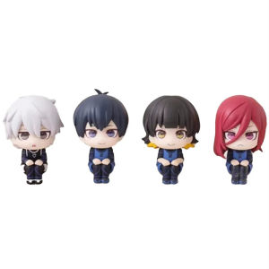 Q Version Isagi Yoichi Doll Blue Lock Action Figures LK Bachira Meguru Nagi Seishiro Figurine Decoration Kids Toys Gift
