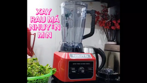 Máy Xay Sinh Tố Công Nghiệp NIKITO Dùng Xay Trái Cây Các Loại cháo sữa Hạt Tôm Cá Thịt Tiện Lợi Công Suất 4800W