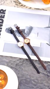 Rebirth Jam Tangan Wanita 2061 Korea Antik Panggilan Mini Tali Kulit Jam Tangan Cewek