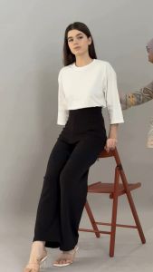 DNaRa - Dea Top Oversize Hijab Style Lengan 7/8 Bahan Katun Combed 20S Tebal