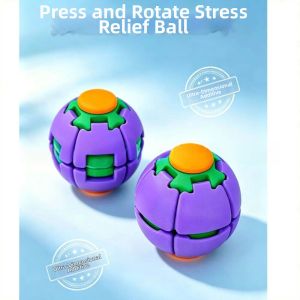 UBT | Innovative Squeeze Transforming & Spinning Fidget Ball