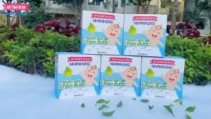 Bột tắm trẻ em Nhân Hưng (Chính hãng) Hộp 30 gói