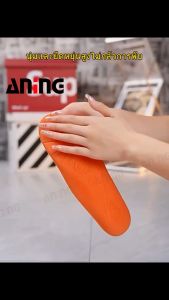 ชายและหญิงนุ่มสบายและยืดหยุ่นเต็มเท้านวดรองเท้า พื้นรองเท้า เบาะรองรองเท้าสีฟ้า