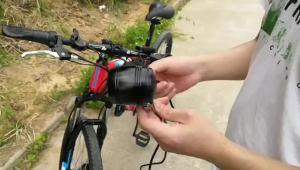 Bike Front Head Light For Hub Dynamo With Rearlight Cable Compact Bright Taillight MTB Road Headlight Bicycle Accessories