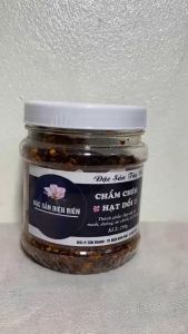 Chẩm chéo hạt dổi hộp 250g muối chẩm chéo tây bắc gia vị chấm muối ớt chấm thịt gà hoa quả
