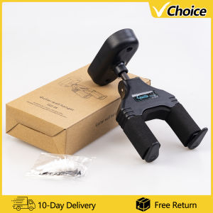 GUITTO GGS-08 Guitar Holder Wall Mount Hook Guitar Accessories Guitar Bass Mandolin Ukulele Banjo Stand Wall Mount Hanger Holder