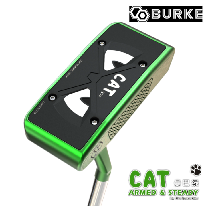 Genuine Goods Burke Golf Putter Cat Series Stylish Bar Putter Word Push ...