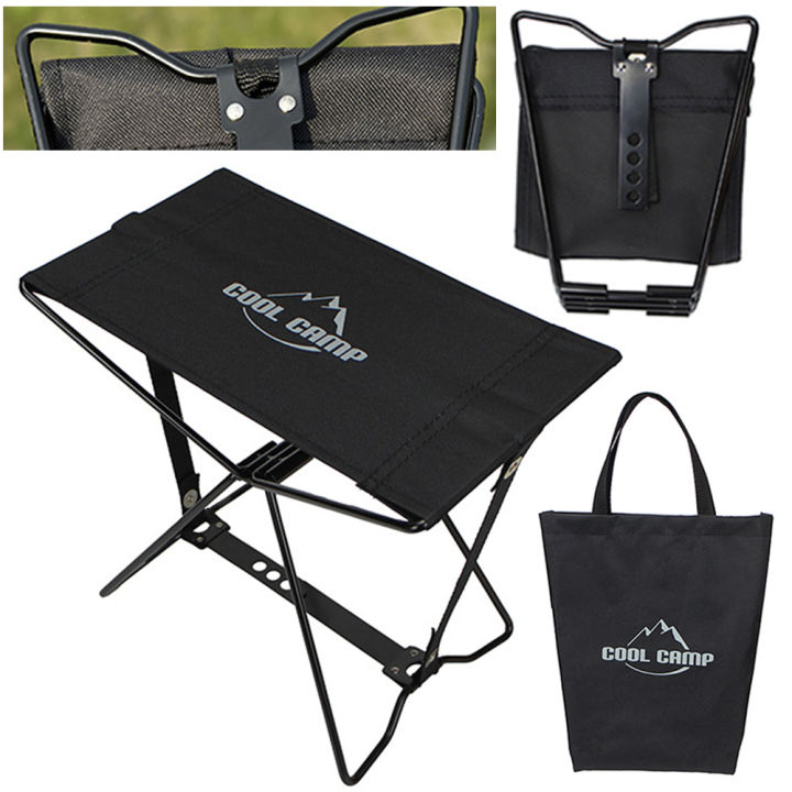 Koofull Folding Portable Camping Hiking Stool, Lightweight Collapsable Foldable Chair For Travel Gathering Bbq Subway Backpacking Outdoor Squatty Potty Ultralight Mini Yellow