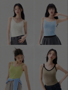 PUNLIEN | Padded Adjustable Backless Tank Top