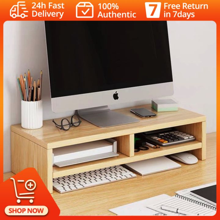 1/2 Tier Computer Monitor Screen Increased Rack Desktop Rack Monitor ...