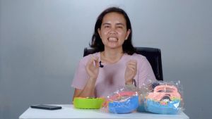 TAS FASHION ANAK RUBBER POP IT / TAS ANAK JINJING SLEMPANG SILICON GADIS BANDO