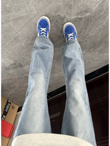 Stylish Cool Boys Light Blue Washed Denim Pants
