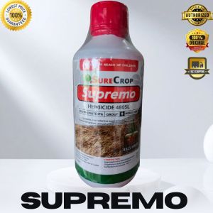 SureCrop Supremo Herbicide 480SL /1Liter-Like Round Up Grasszero Mower