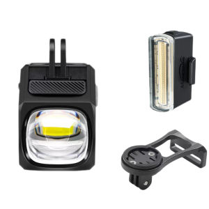 Myjixuan RN Bicycle Headlight Highlight Road Bike Night Riding Headlight and Rear Light Combination Cbl1600 Cycling Fixture